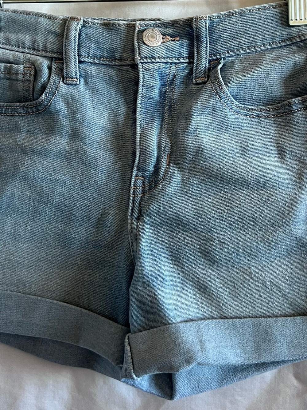Old Navy Light Blue Denim Kids Shorts
